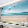 3D обои с синим небом, вид на море, фреска с воздушным шаром и дельфином, 3D обои для гостиной, фон для телевизора, настенная фреска, декор