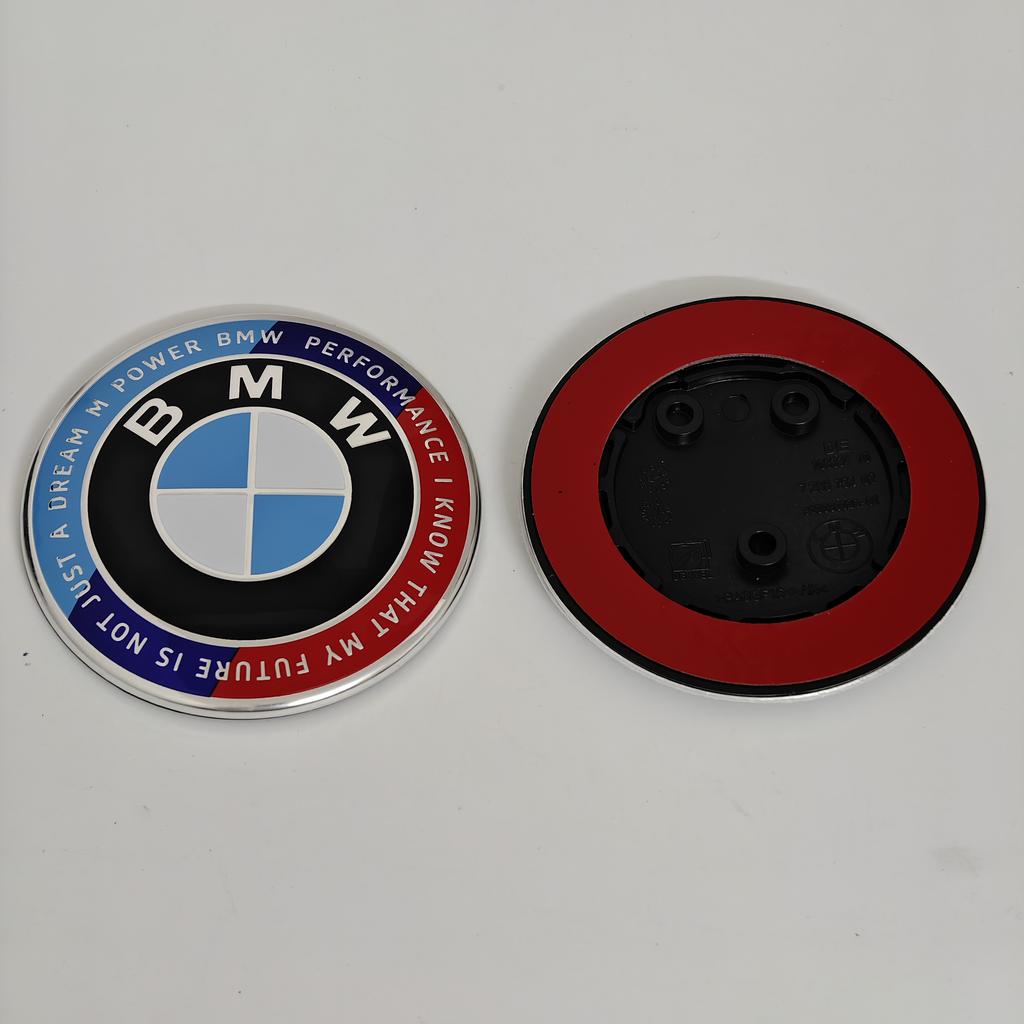 For BMW F20 F22 F23 F30 F80 F31 F34 F32 F82 F33 F10 F11 E81 E87 E63 E64 1Pcs 2 Holes 3 Holes Hood Emblem Trunk Badge Accessories SW6