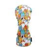 Cartoon Animal Golf Wood Headcover Graffiti Cat Pattern Golf Club Protector  Driver Fairway