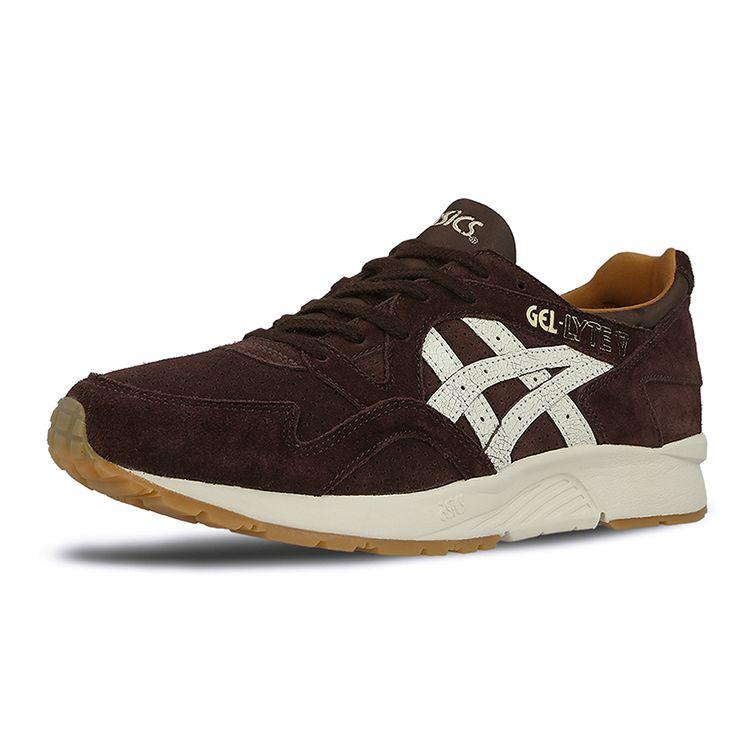 Asics Gel-Lyte V Удобные кроссовки с низким верхом для бега Унисекс кроссовки Кофейно-коричневый H8E4L-2900
