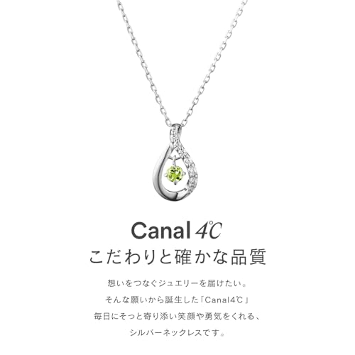 Серебряное колье Canal 4℃ с камнем августа, 151824221008