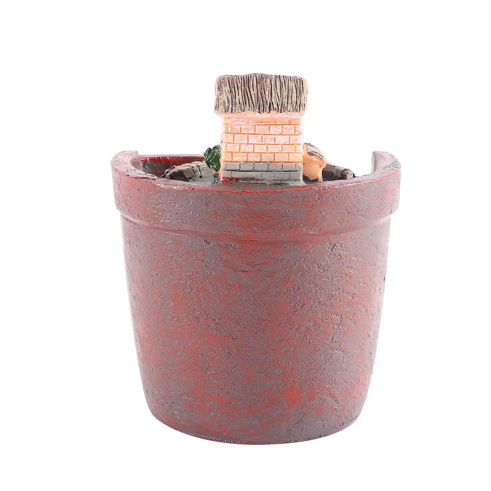 9X12cm Office Green Plants House Home Decor Succulent Flower Basket Planter Bonsai Pot Sky Garden