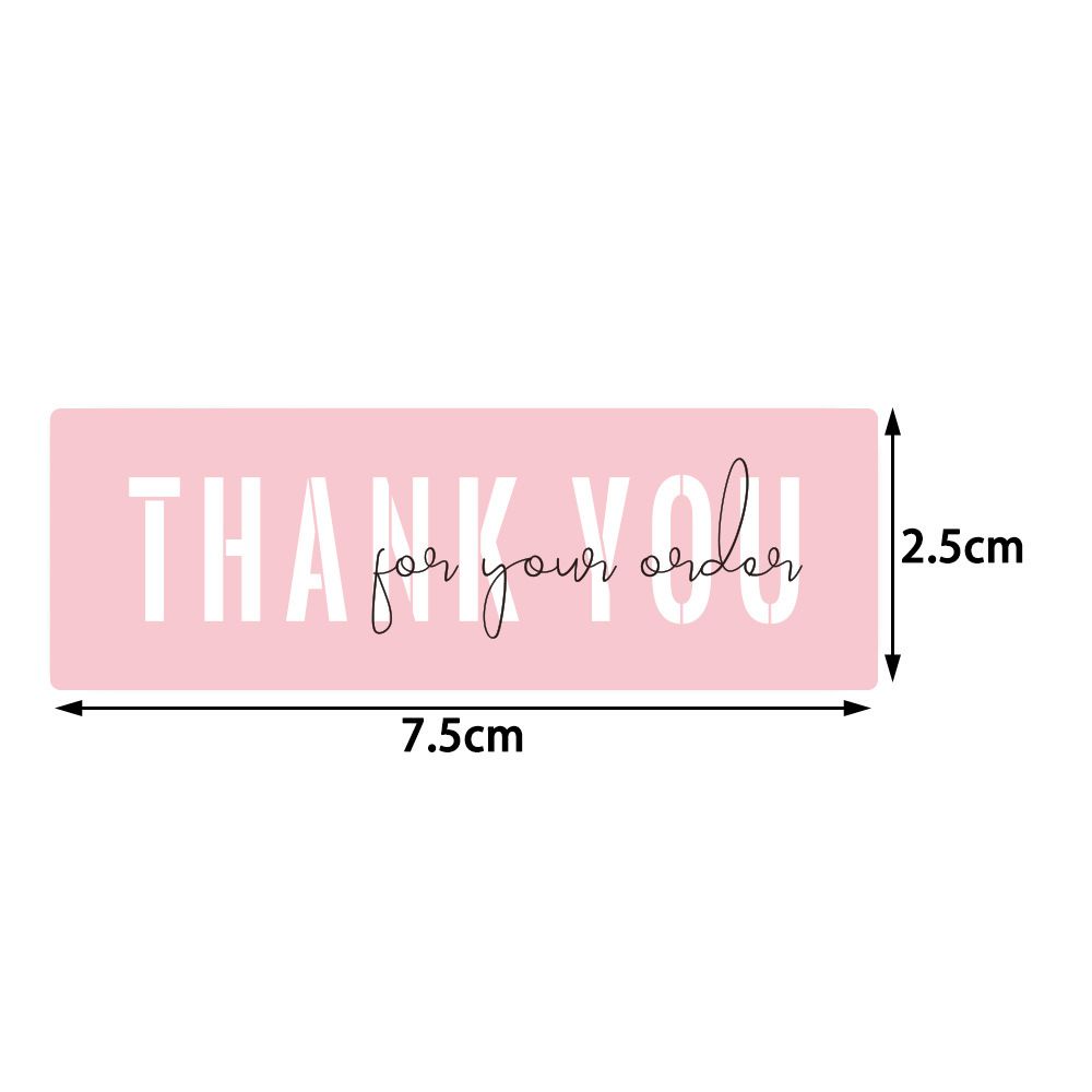 Party Supplies Small Business Thank You Stickers For Your Orders Sealing Labels Packaging Decals