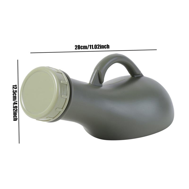 Портативный пластиковый мобильный писсуар для туалета, бутылка для мочи на открытом воздухе, кемпинг, автомобиль, для женщин, мужчин, набор для путешествий, 1000 мл