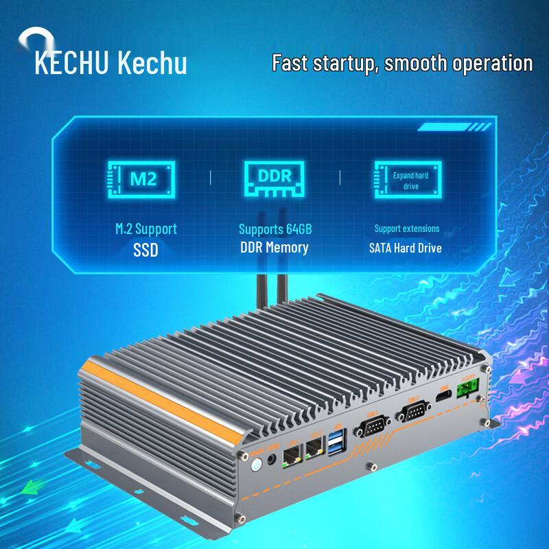 Ketouch Безвентиляторный Мини-ПК для Промышленности (Китайская версия)