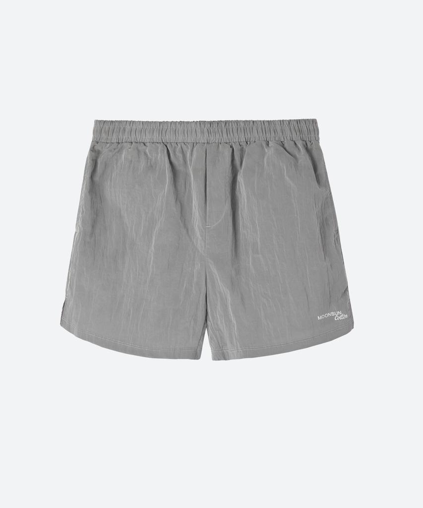 MOONSUN M.C Unisex, Running Klub Nylon Shorts / Gray