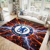 Дизайн Chelsea FC Хрустальный Велюровый Ковер Уютный Не?Нескользящий ковер с принтом для спальни, гостиной, прихожей