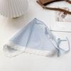 Women Lace Triangle Scarf Sweet Girls Sunscreen Scarf Spring Summer French Beach Style Hair Tie Vintage Female Lady Muslim Hijab