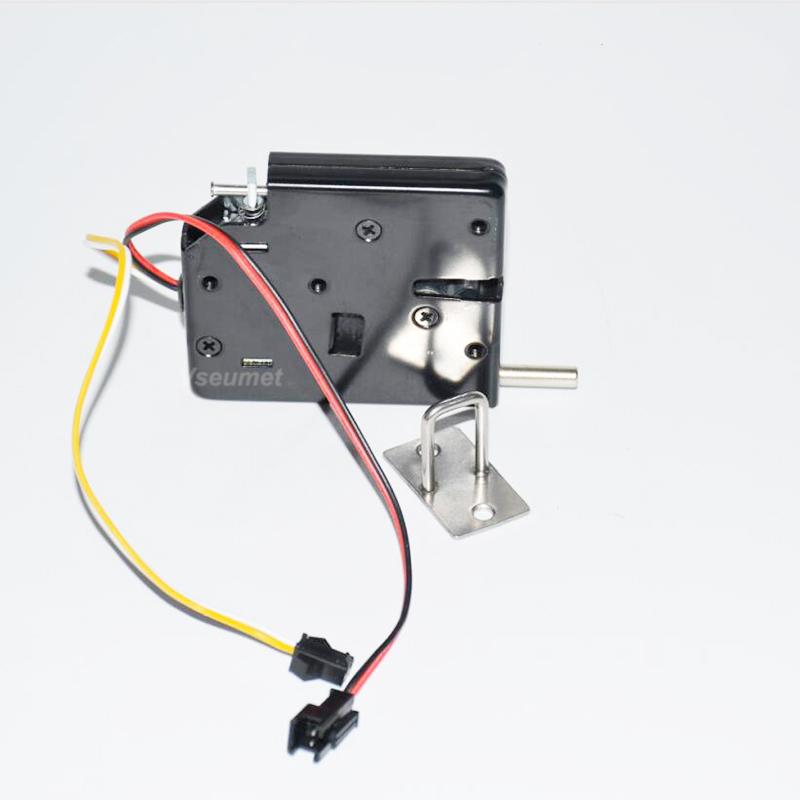 12V OR 24V Mini Cabinet Lock Market Express Delivery Electrical Bolt Locker Drawer Solenoid Lock ElectroMagnetic Lock
