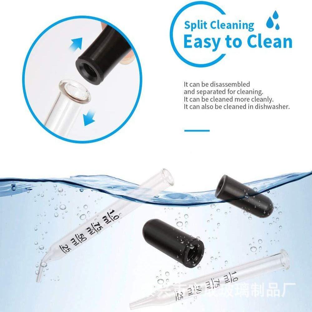 Dropper Transfer Rubber Head Scale Pipette Medicine Dropper Glass Liquid Dropper Scale Dropper