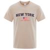 New York Find Your Way Usa Street Letter Футболки мужские свободные топы с рисунком Летняя футболка Модная свободная футболка Одежда
