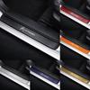 MVDC1 4Pcs Carbon Fiber Car Door Sill Plate Protectors Stickers For Citroen C1 C2 C3 C4 Grand Picasso C4L C5 C-ELYSEE Xsara Berlingo