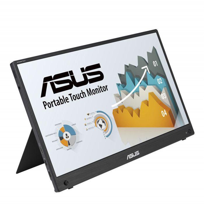 Asus ZenScreen MB16AHT 39,6 cm (15.6 ) 1920 x 1080 Pixel Full HD Touchscreen Schwarz [Energieklasse E] () -