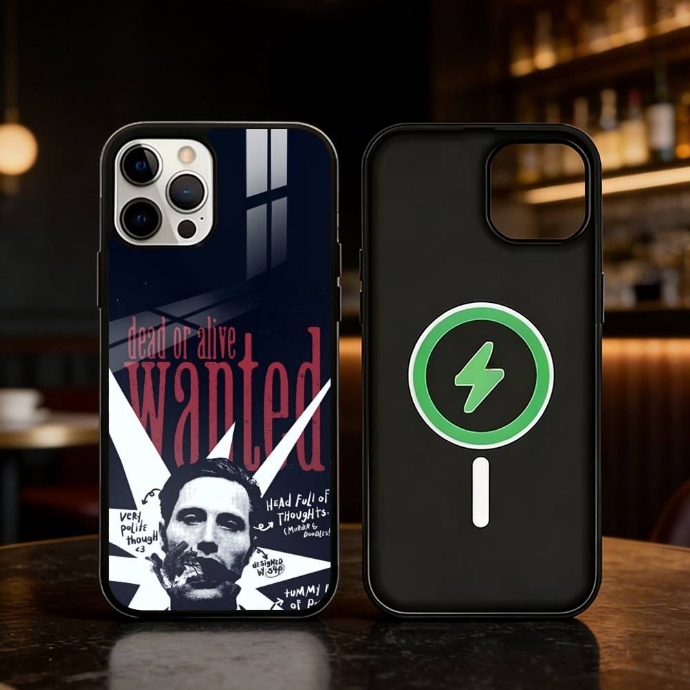 Чехол для телефона Ханнибал Уилл Грэм Для iPhone 17,16,15,14,13,12,Plus,Pro,Max Для Магнитной Беспроводной Зарядки