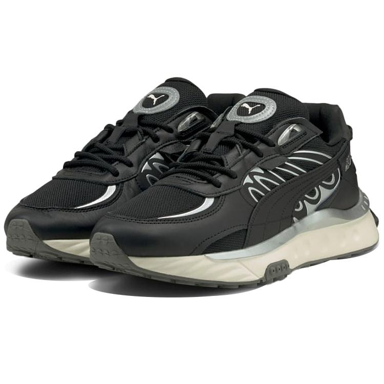 Puma Wild Rider Techno 'Черный Серебристый' Мужские 381596-02