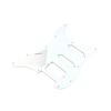 Multicolor 11Hole SSH Guitar Pickguard Scratch Plate For ST SQ Electric Guitars 3-Ply SSH Guitar Pickguard Guitar Parts