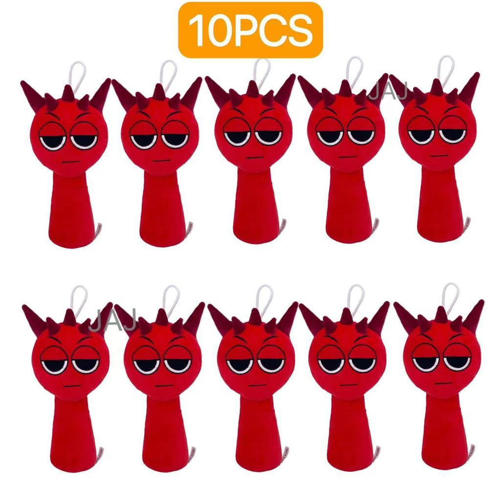 10-20 шт. Плюшевые игрушки Sprunki Плюшевая кукла Sprunki Игра Мультяшная подушка Детские подарки на день рождения Набивные куклы Рождественский подарок