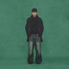 999Humanity Double-Breasted Shearling Coat (Black)