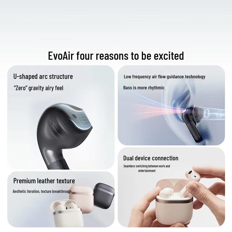 EDIFIER Evo Air Half-in-ear Wireless Bluetooth Earphones