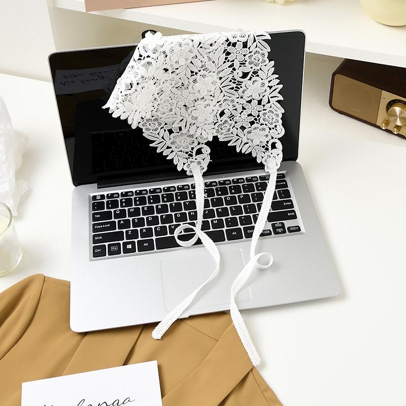 1 шт. треугольный шарф модный женский цветочный ободок бандана летний головной убор полые ленты аксессуары для волос тюрбан