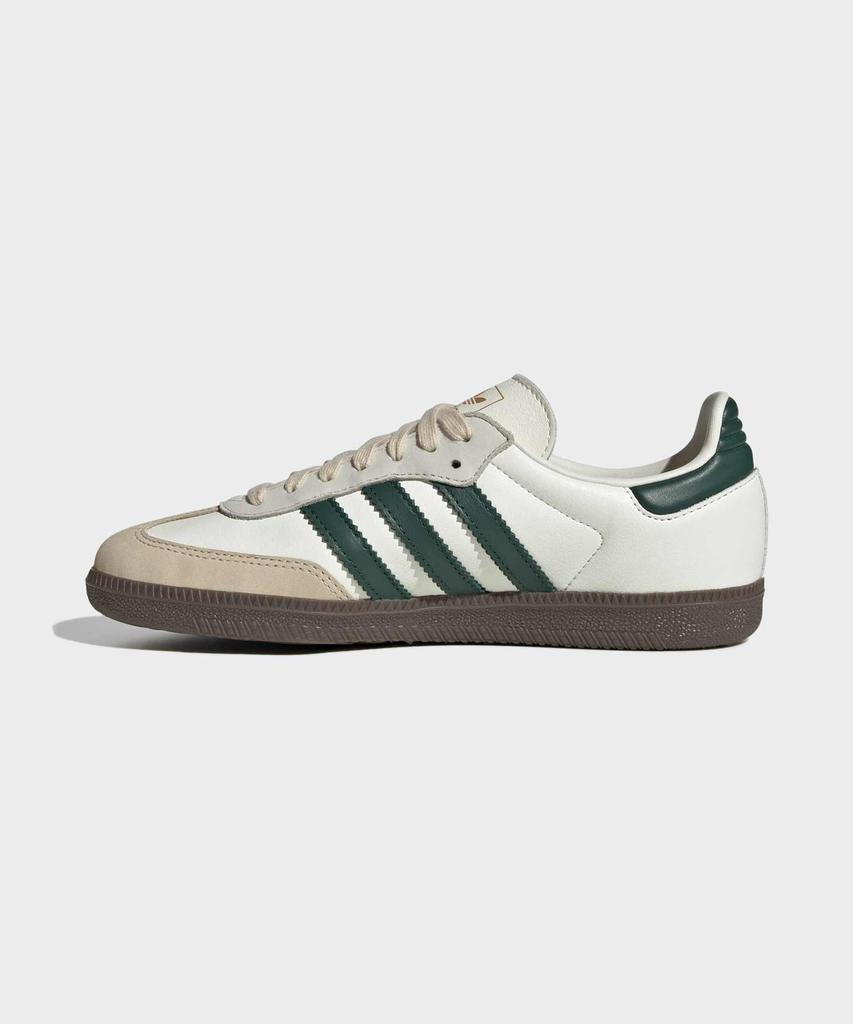 adidas Самба Ог - Белый:Зеленый / Jr8843
