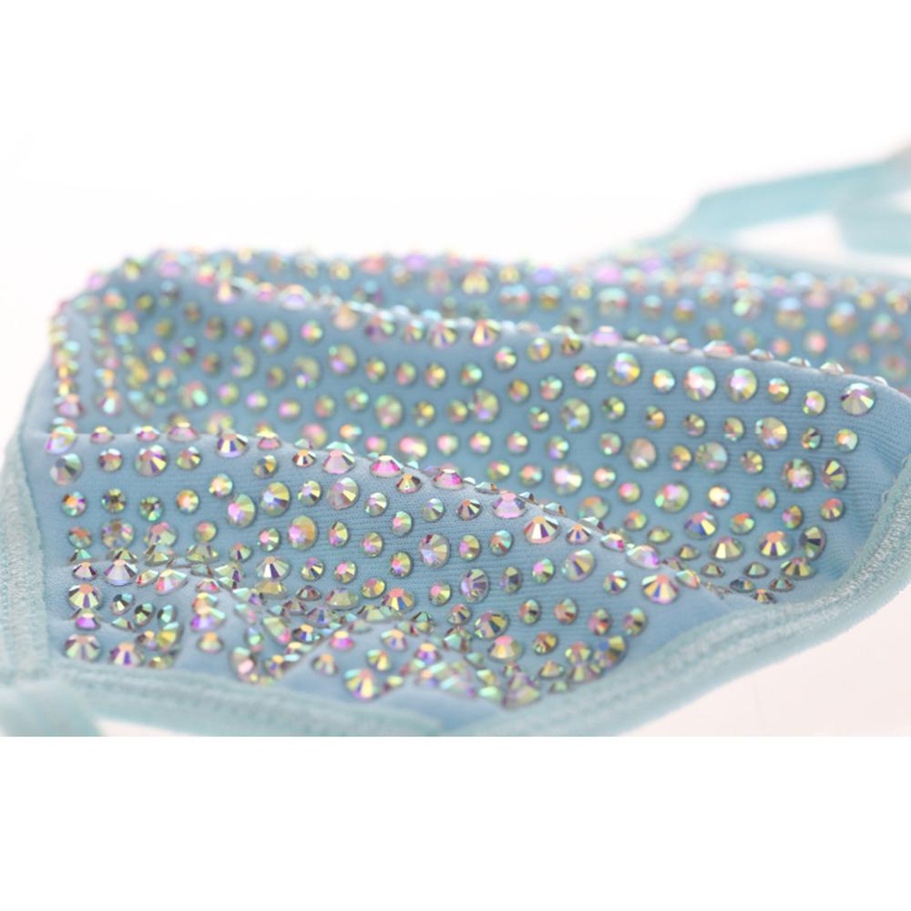 Необычная модная маска для лица, многоразовые блестящие блестящие стразы с фильтром