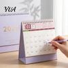 Large Daily Schedule Organizer Desk Calendar 2026-2027, Oct 2026-Dec 2027 14-Month Calendar, Stable Triangular Base Desktop for Planning, Organizing