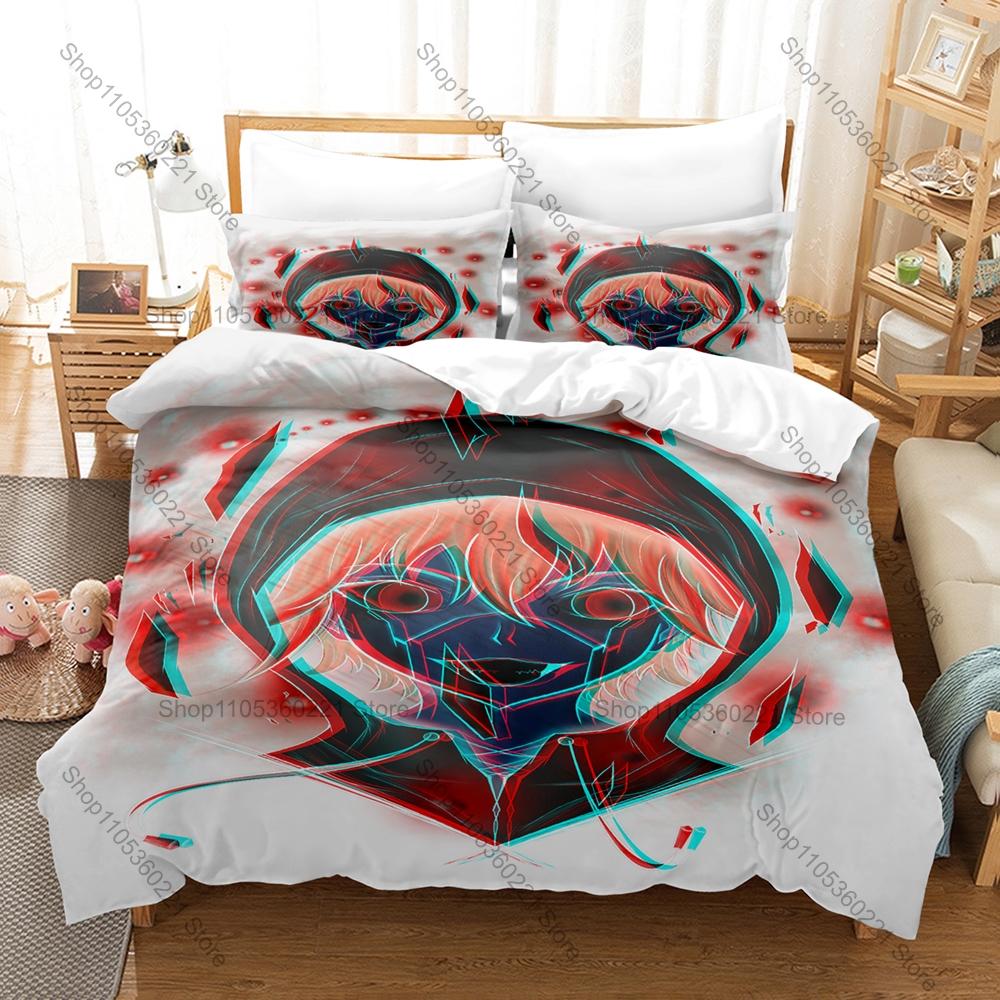 Darwin's Game Bedding Set Duvet Cover + 2 Pillowcases Survival Sigil Supernatural Anime Bedroom Decor
