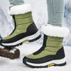 Women’s Winter Boots Snow Boots Hiking Boots Casual Waterproof Textile Student Boots for Girl Hunting Boots Motorcycle Ankle Boots