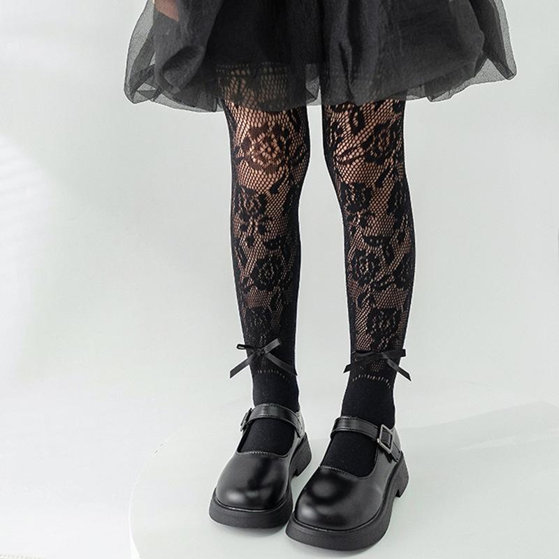 Chic Simplicity Kids Girl Pantyhose Fashion Solid Color Korean Legging Stocking for Children Autumn Spring Thicken Cotton Tights