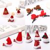 Snowflake Christmas Hat Hairpin Korean Style Headwear Kids Hair Accessories Christmas Hair Clip