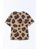 Azura Exchange Leopard Print Loose T-Shirt