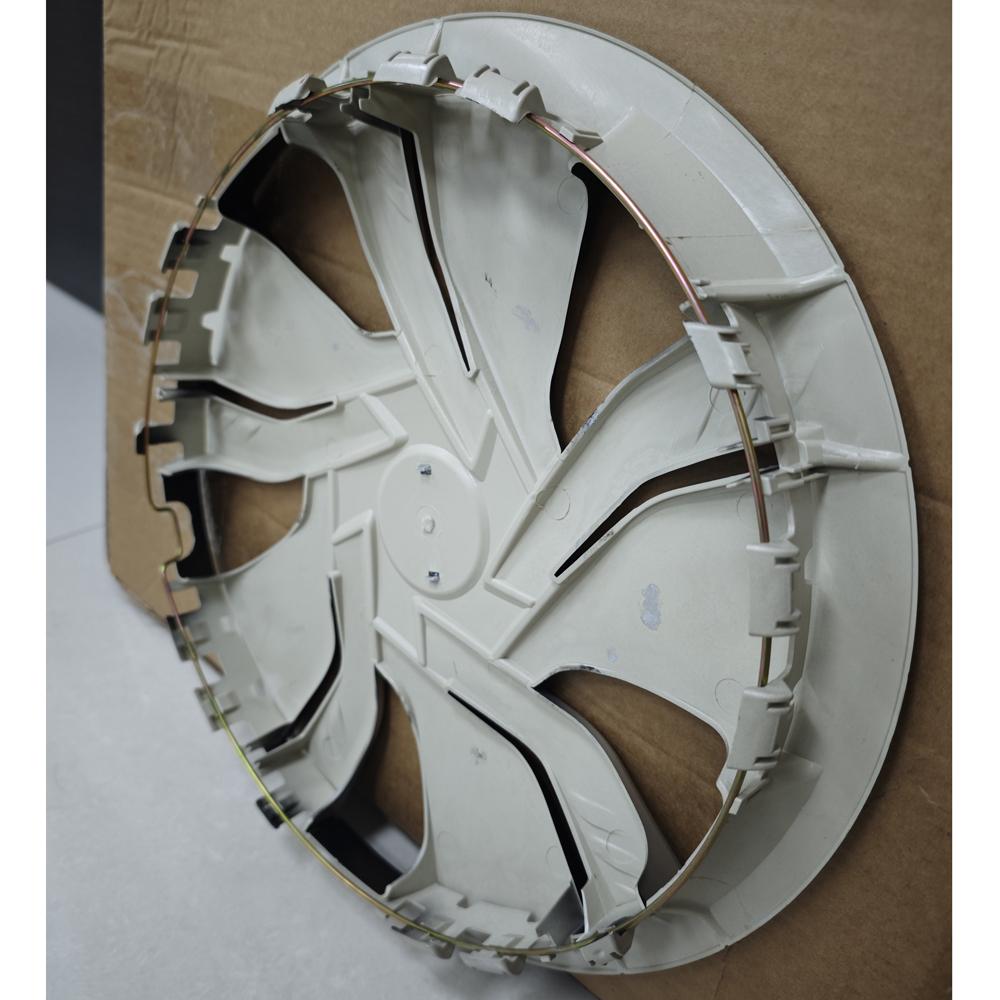 4pcs/set 14 Inch Car Wheel Hubcap Covers for Iron Rims Car Wheel Hubs Trim Cover Wheel Cover Gloss Plastic Silver Black