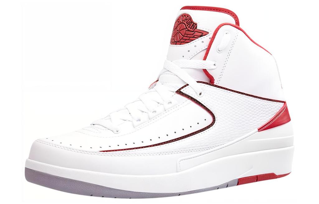 Jordan 2 Ретро Белый Красный 2014 385475-102