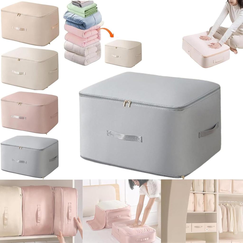 Ультракомпактная, самосжимающаяся сумка для хранения, многофункциональная компрессионная, пыленепроницаемая и организующая сумка для хранения большой вместимости