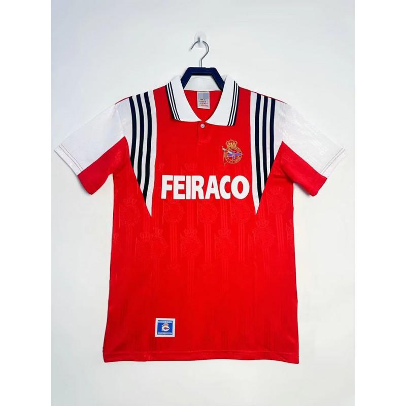 Retro La Coruna Football Jersey 1999-2000 Home Away 2003-2004 Vintage Soccer Shirt 8 Dejan Stankovi