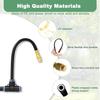 Универсальный DIY-набор для распыления с гибким шлангом для теплицы, сада, цветов, полива растений, системы охлаждения с распылением для патио