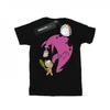 Womens/Ladies Bamm Bamm And Dino Cotton Boyfriend T-Shirt