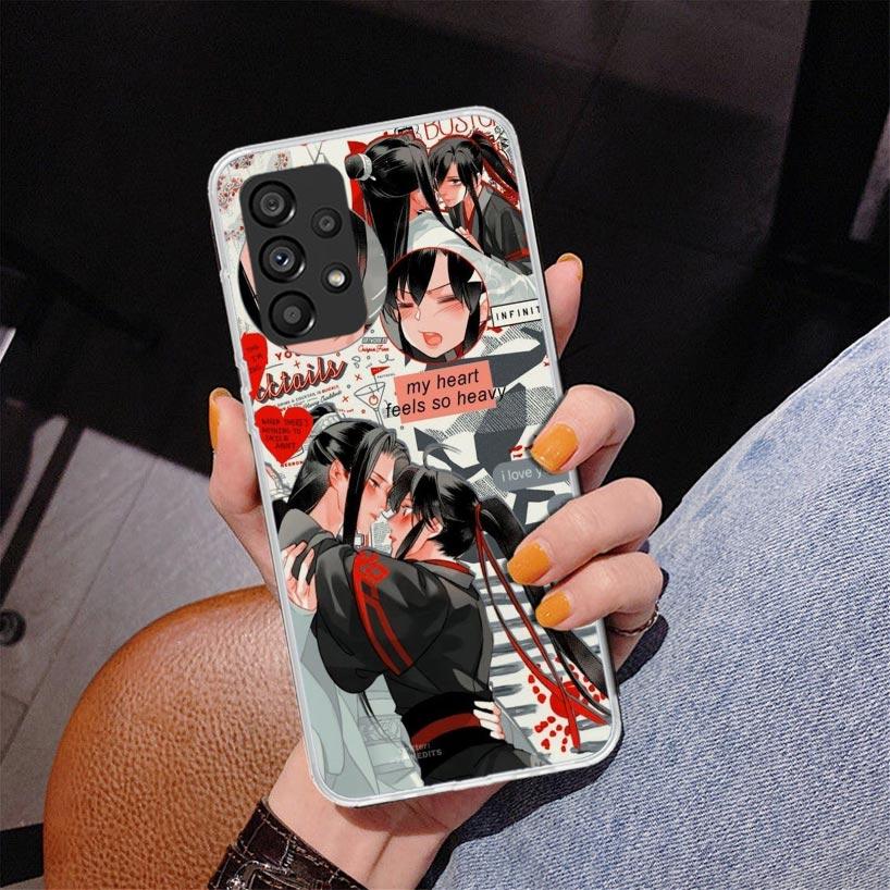 Mo Dao Zu Shi MDZS Чехол для телефона из манги для Samsung Galaxy A17 A37 A57 A16 A26 A36 A56 A15 A14 A13 A55 A54 A53 A35 A34 A33 A25 A24 A