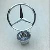 BWJ1 Для автомобиля Mercedes Benz Звезда на капот Передний хромированный логотип Маркировка капота Mercedes Benz C E S-класс W204 W205 W212 W213 W211 W220 W22