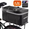 Large Capacity Bicycle Rear Seat Bag 12L Bike Carrier Bag New Travel Bag  Bicycle