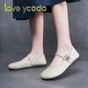 love ycodo Брендовые женские и студенческие летние мокасины и лоферы из натуральной кожи