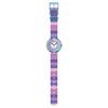 Детские часы ПОЛОСАТЫЕ ФИОЛЕТОВЫЕ FBNP225 [Flick Flak]