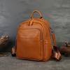 Винтажный натуральная кожа наплечный верхний слой коровьей кожи изысканный высококачественный чувствительный мешок большой вместимости дорожный рюкзак