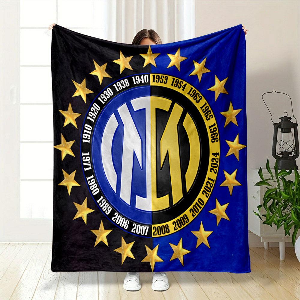 Inter Milan Logo Blanket for all seasons blanket lunch break throw gift