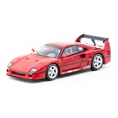 Tarmac Works x IXO Ferrari F40 Красный Металлическая Модель Автомобиля 1/64 [Б/У]