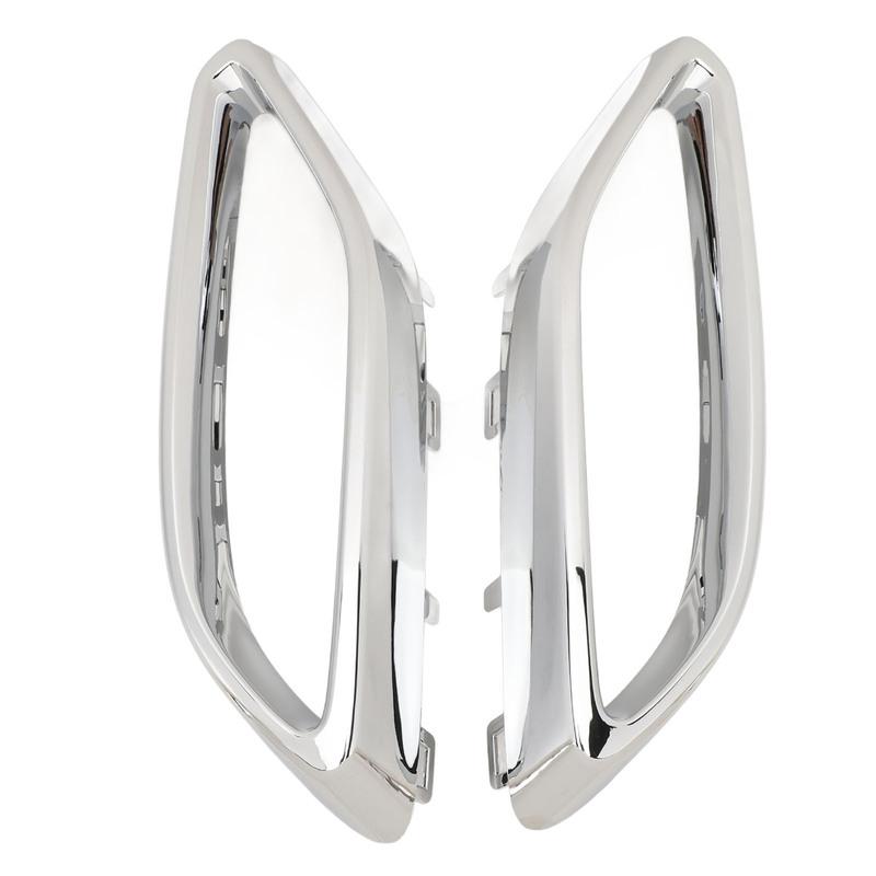 2Pcs Car Exhaust Tip Cover Trims UV Proof Left Right Anti Long Durability 1184920100 Left Right Fit for CLA-Class C118