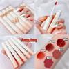 Five Lip Glaze Set Pet Corgi Velvet Mist Matte Lipstick Set Waterproof Sweatproof Non-stick Cup Nude Lipstick
