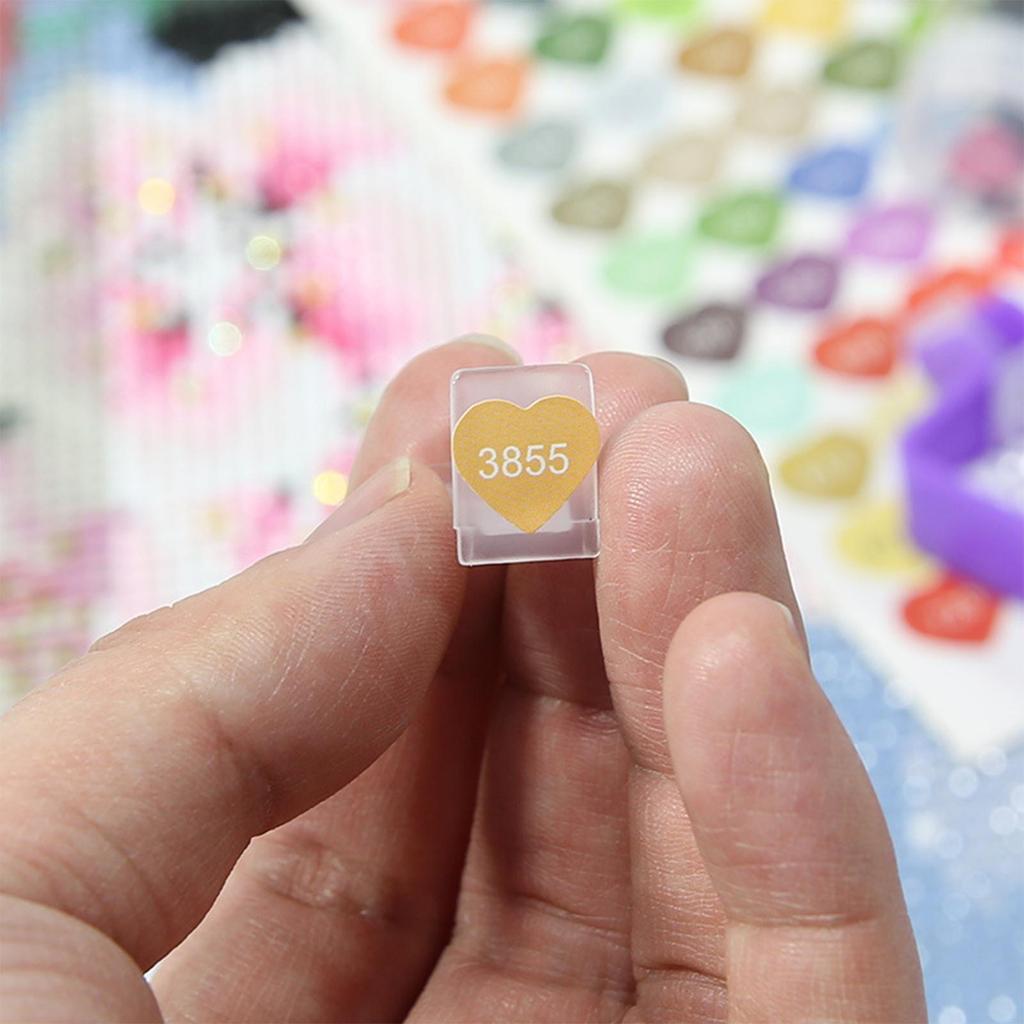 Universal Color Number Label Stickers Organizer 447 Labels Art Diamond drawing Colorful DMC