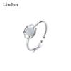 Классическое кольцо Lindon из медного сплава с цирконием, женские ювелирные изделия, свадебный подарок для вечеринки